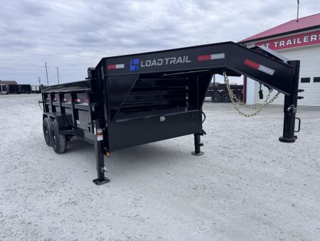 New 2026 Load Trail 83 x14' 14,000# GVWR Gooseneck Dump Trailer