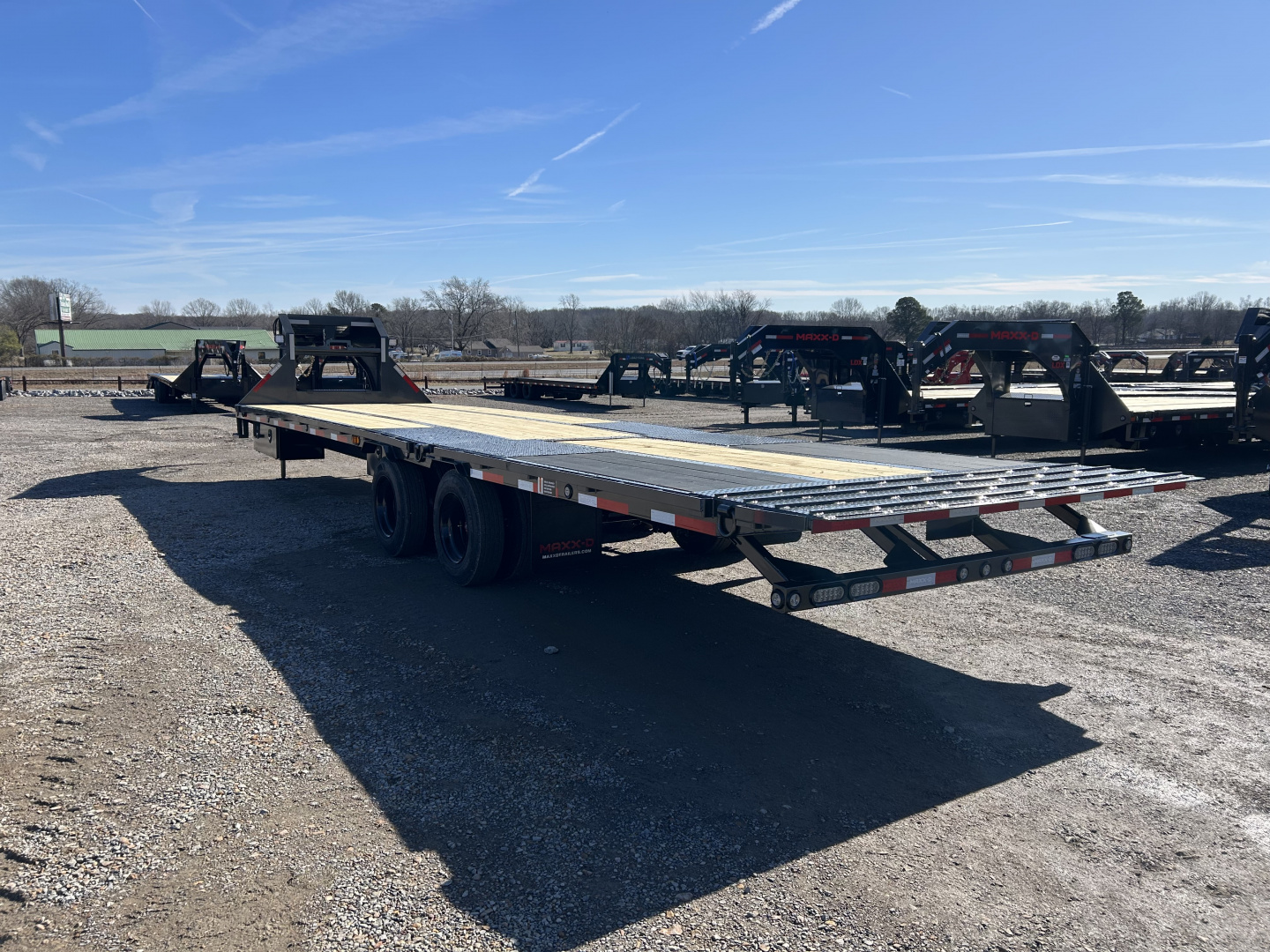 New 2026 MAXXD Gooseneck Trailer | 32' x 102' 30K GVWR