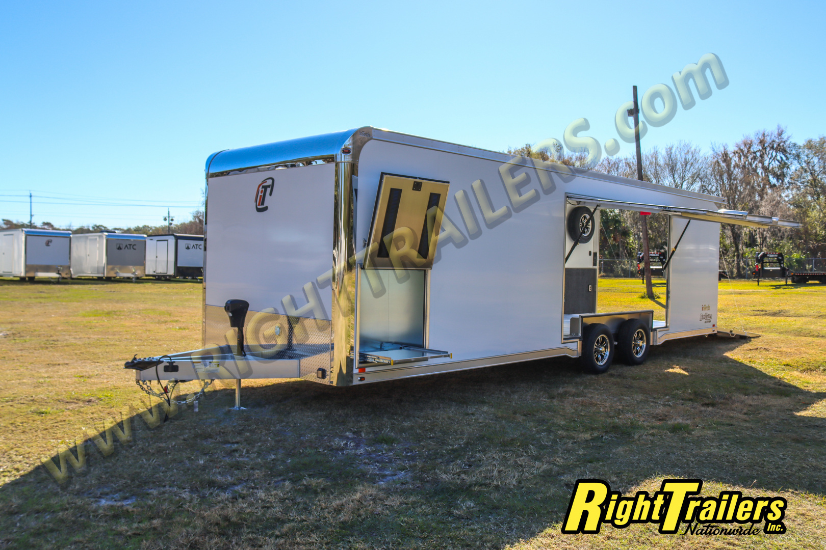 New 2027 inTech Trailers 8.5X28 RACE TRAILER Car / Racing Trailer
