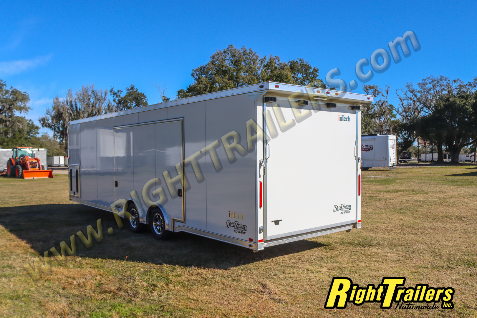 New 2027 inTech Trailers 8.5X28 RACE TRAILER Car / Racing Trailer