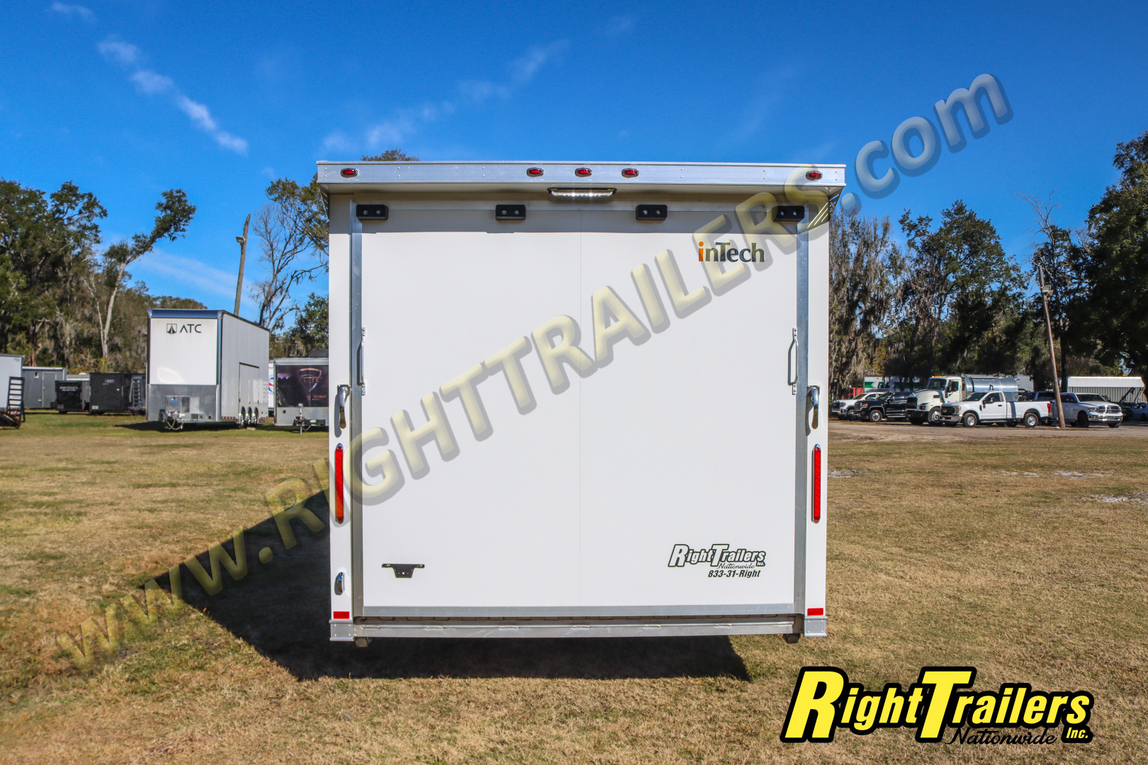 New 2027 inTech Trailers 8.5X28 RACE TRAILER Car / Racing Trailer