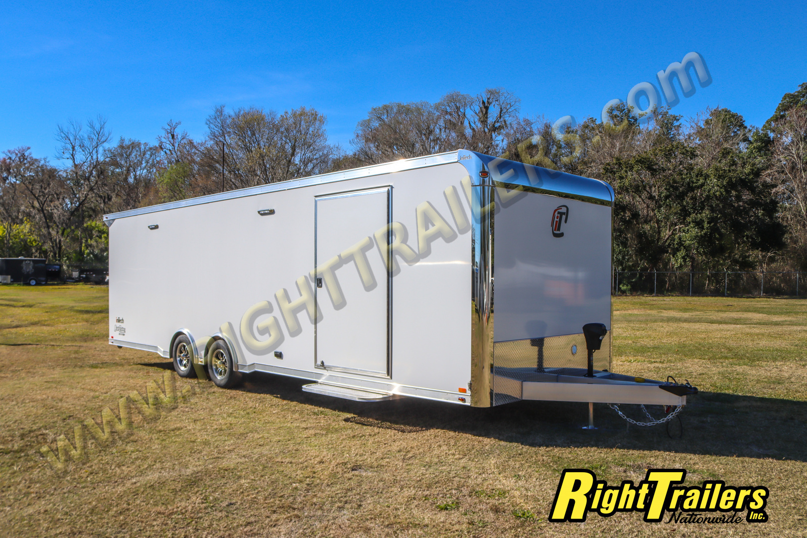 New 2027 inTech Trailers 8.5X28 RACE TRAILER Car / Racing Trailer