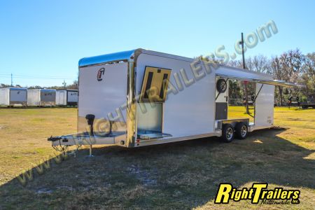 New 2027 inTech Trailers 8.5X28 RACE TRAILER Car / Racing Trailer