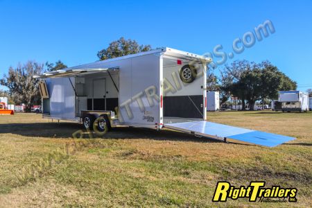 New 2027 inTech Trailers 8.5X28 RACE TRAILER Car / Racing Trailer