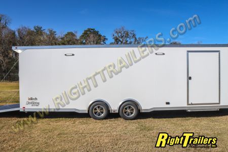 New 2027 inTech Trailers 8.5X28 RACE TRAILER Car / Racing Trailer