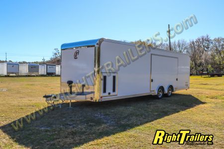 New 2027 inTech Trailers 8.5X28 RACE TRAILER Car / Racing Trailer