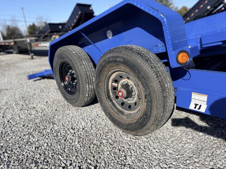 New 2026 PJ Trailers 7X22 GRAVITY TILT 16K GVWR Equipment Trailer