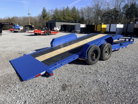 New 2026 PJ Trailers 7X22 GRAVITY TILT 16K GVWR Equipment Trailer