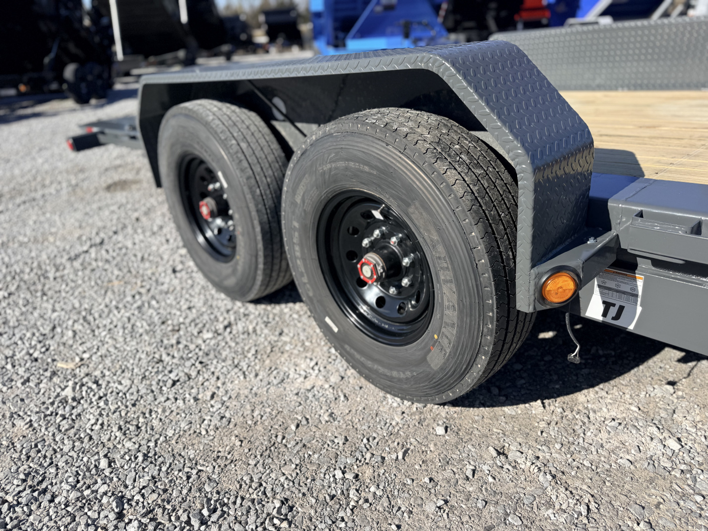 New 2026 PJ Trailers 7X22 GRAVITY TILT 16K GVWR Equipment Trailer