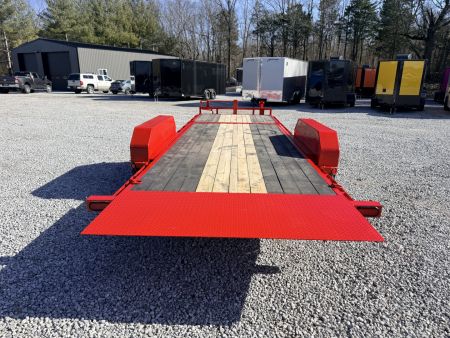 New 2026 PJ Trailers 7X22 GRAVITY TILT 14K GVWR Equipment Trailer