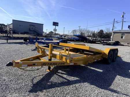 New 2026 PJ Trailers 7X20 GRAVITY TILT 14K GVWR Equipment Trailer