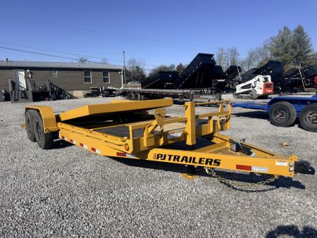 New 2026 PJ Trailers 7X20 GRAVITY TILT 14K GVWR Equipment Trailer