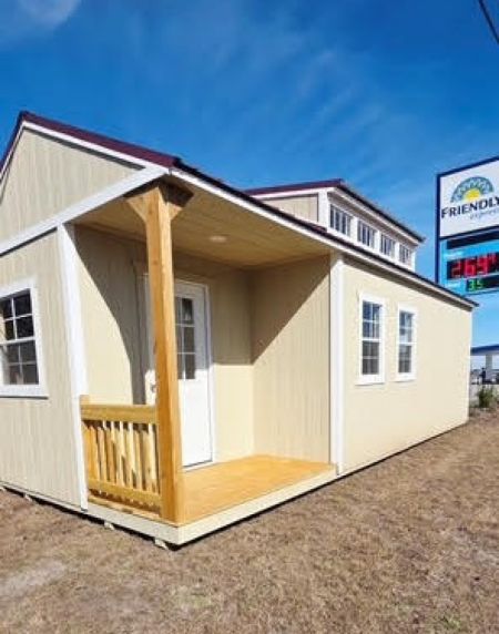 New YODER 12X28 GARDEN SIDE SHED WITH DORMER