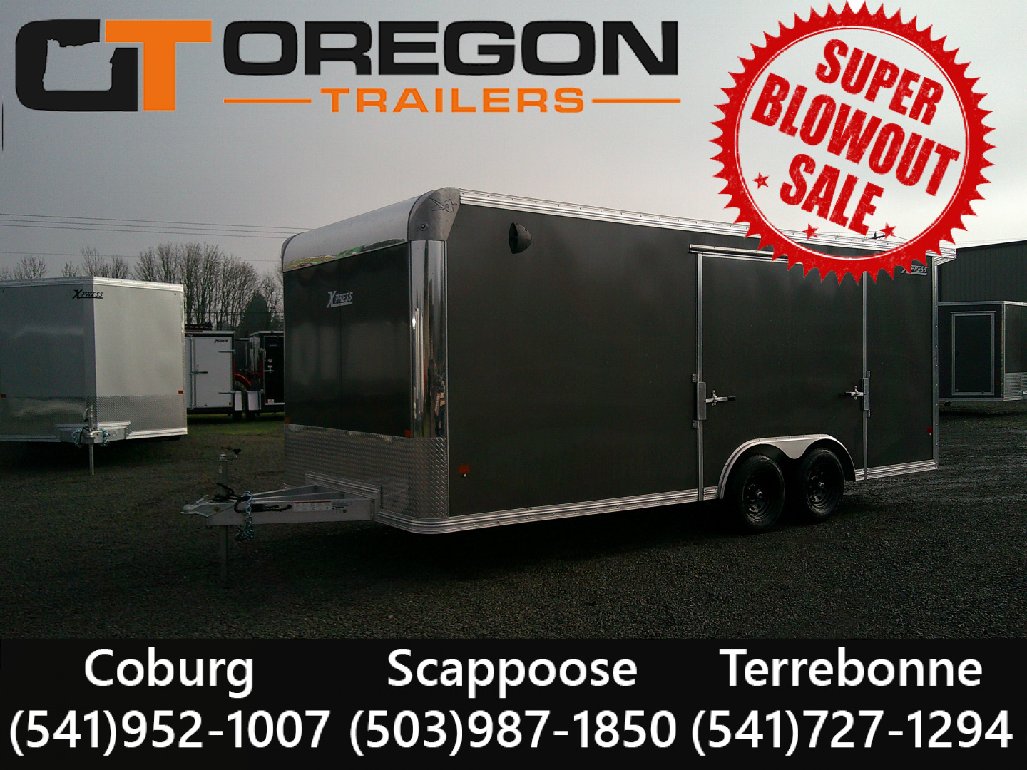 New 2026 ALCOM 8.5x20 Aluminum 10K Car Hauler