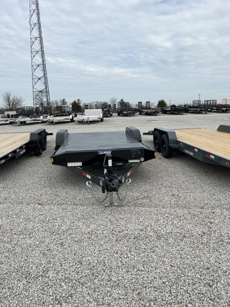 New 2026 Sure-Trac 7 x 20 (16+4) 10K Steel Deck Car Hauler