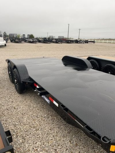 New 2026 Sure-Trac 7 x 20 (16+4) 10K Steel Deck Car Hauler
