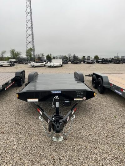 New 2026 Sure-Trac 7 x 20 (16+4) 10K Steel Deck Car Hauler