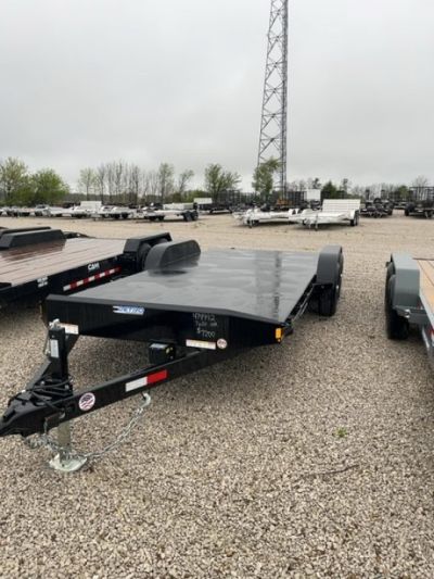 New 2026 Sure-Trac 7 x 20 (16+4) 10K Steel Deck Car Hauler