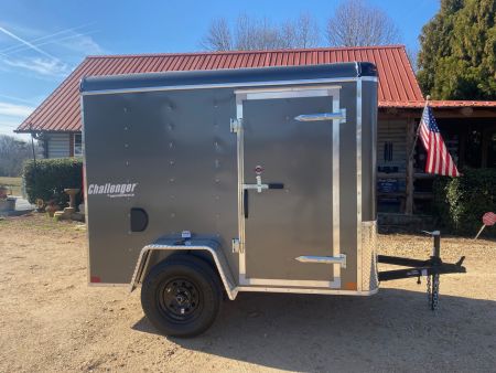New 2027 Homesteader 5X8 Cargo / Enclosed Trailer w/ Rear Ramp