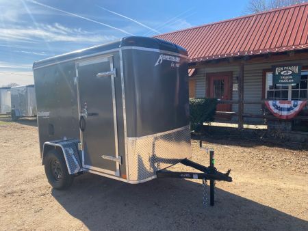 New 2027 Homesteader 5X8 Cargo / Enclosed Trailer w/ Rear Ramp