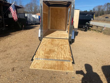 New 2027 Homesteader 5X8 Cargo / Enclosed Trailer w/ Rear Ramp