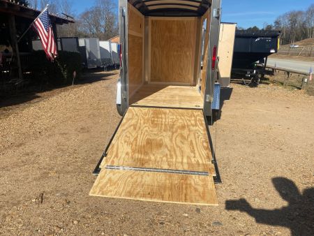 New 2027 Homesteader 5X8 Cargo / Enclosed Trailer w/ Rear Ramp