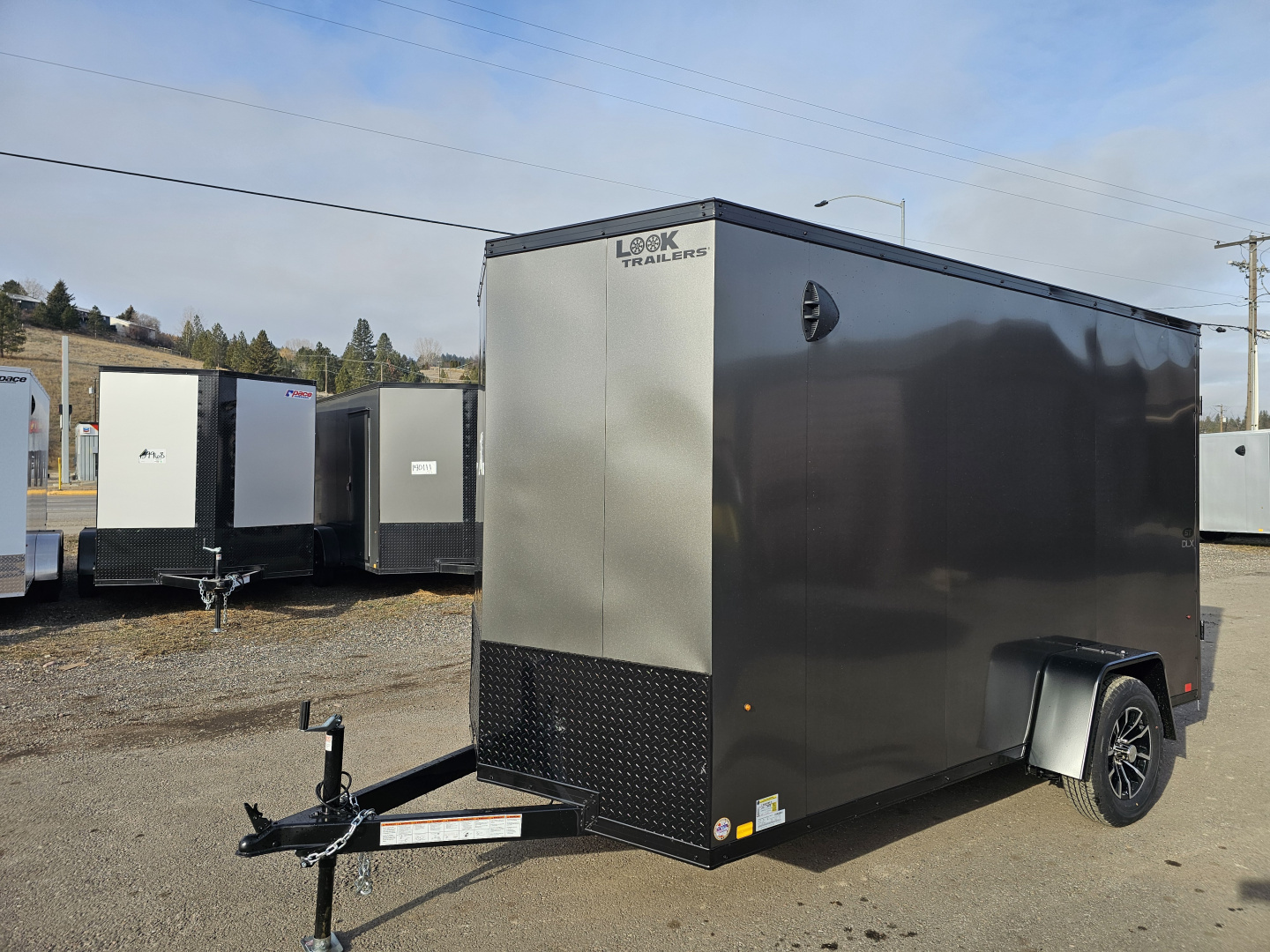 New 2026 Look ST DLX 6x12 Enclosed Cargo Trailer
