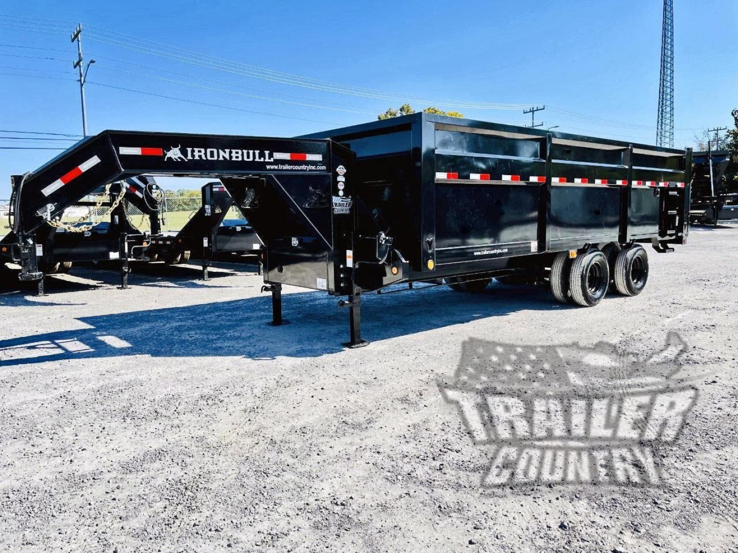 New 2026 NEW 102'' x 20' Dual Tandem 3 Stage Telescopic Gooseneck Dump Trlr w/ 48" High Sides