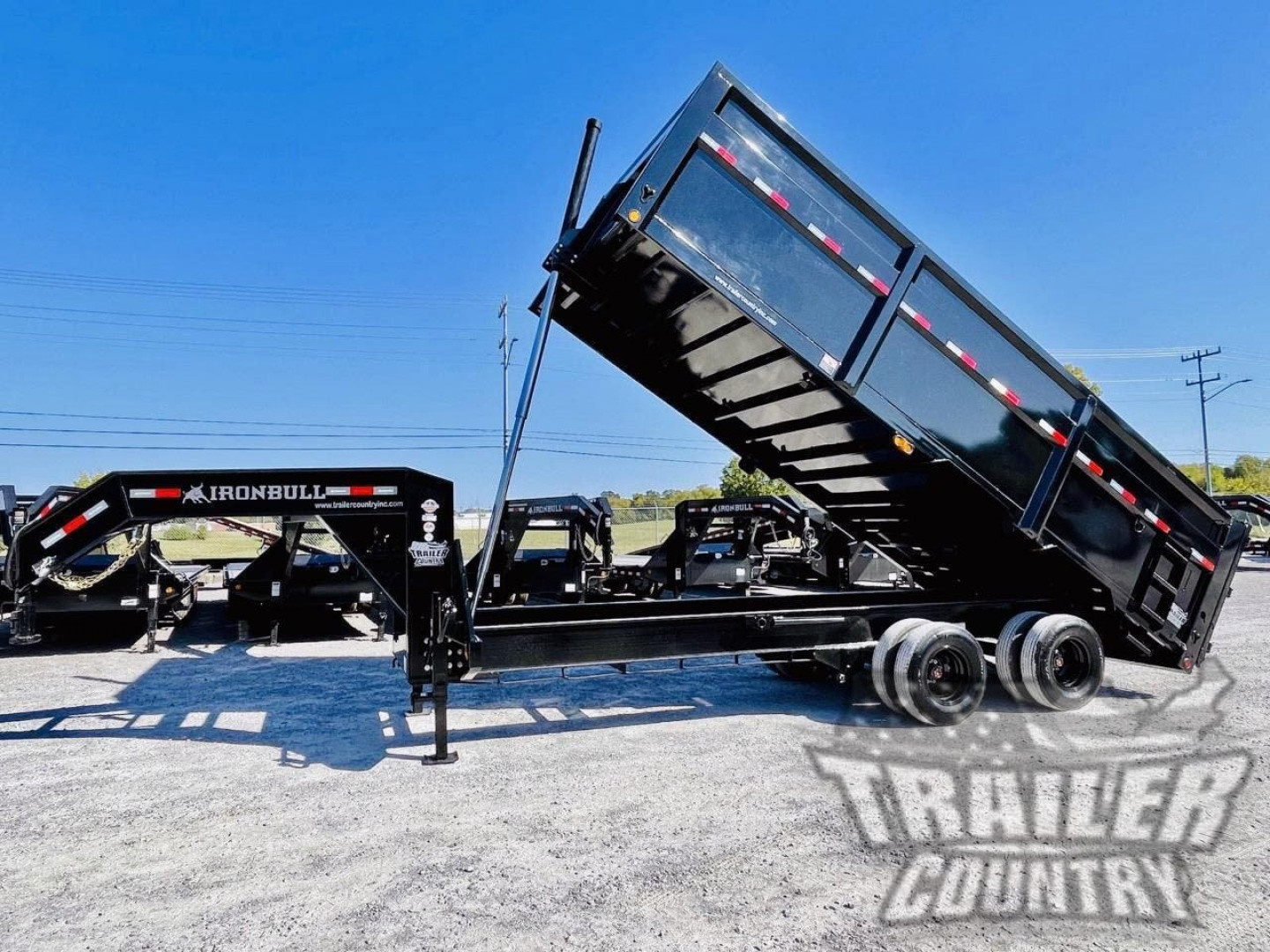 New 2026 NEW 102'' x 20' Dual Tandem 3 Stage Telescopic Gooseneck Dump Trlr w/ 48" High Sides