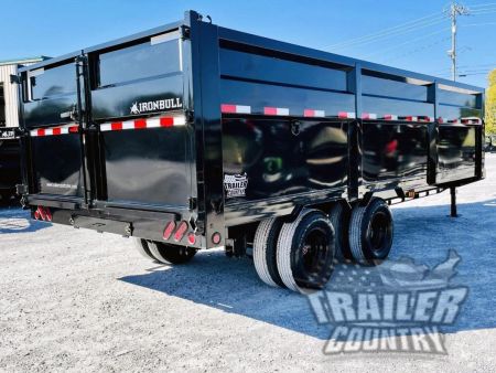 New 2026 NEW 102'' x 20' Dual Tandem 3 Stage Telescopic Gooseneck Dump Trlr w/ 48" High Sides