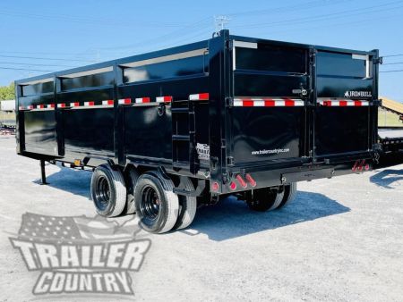 New 2026 NEW 102'' x 20' Dual Tandem 3 Stage Telescopic Gooseneck Dump Trlr w/ 48" High Sides