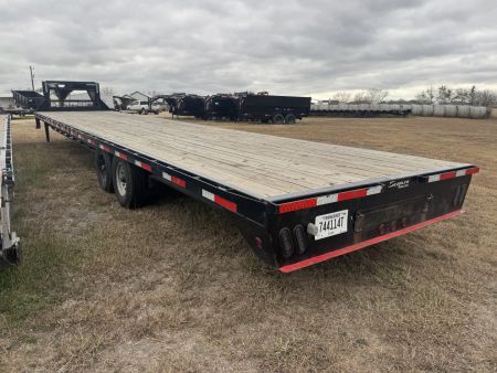 Used 2024 East Texas Trailers 10240GN Deckover Trailer