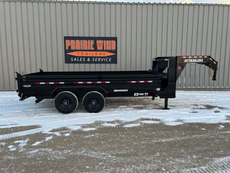 New 2027 PJ Trailers 16' DL Gooseneck Dump Trailer