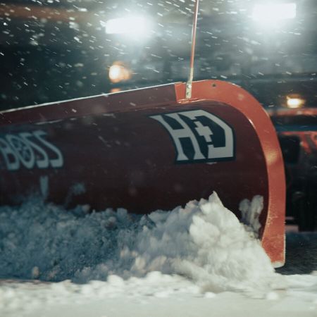 New 2024 BOSS 9' HD+ Steel Snow Plow