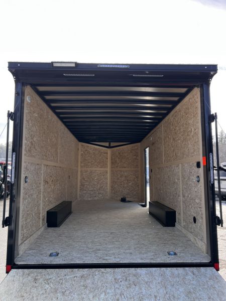 New 2026 US Cargo 8.5X20 + 3FT V nose/ 7'6" interior/ I-Beam frame/ Polycore/Blackout -9990gvw