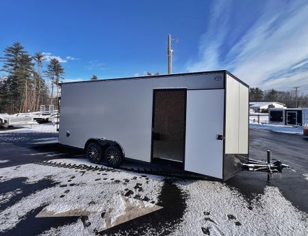New 2026 US Cargo 8.5X20 + 3FT V nose/ 7'6" interior/ I-Beam frame/ Polycore/Blackout -9990gvw