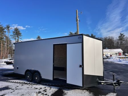 New 2026 US Cargo 8.5X20 + 3FT V nose/ 7'6" interior/ I-Beam frame/ Polycore/Blackout -9990gvw