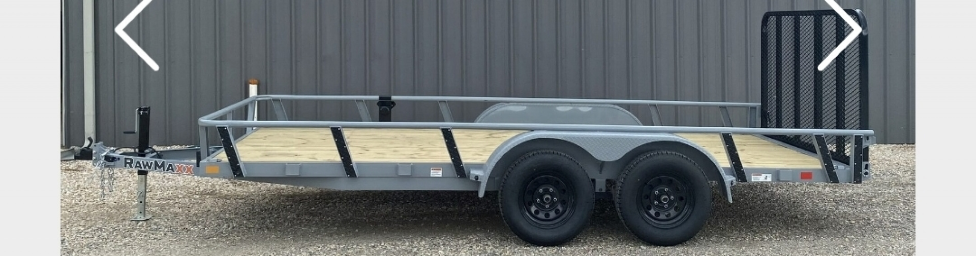 New 2026 RawMaxx UTX Utility Trailer