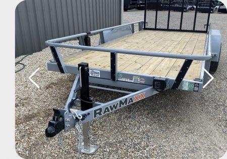 New 2026 RawMaxx UTX Utility Trailer