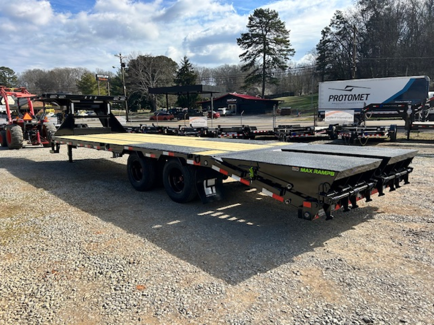 New 2026 Load Trail 102x28 24k w/ deck over the neck Equipment Trailer