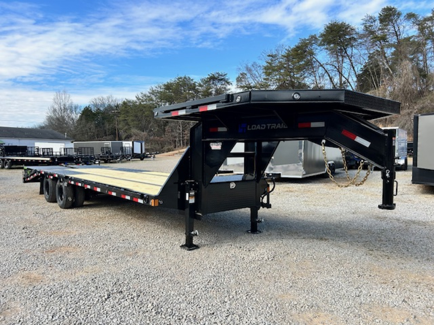 New 2026 Load Trail 102x28 24k w/ deck over the neck Equipment Trailer