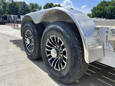 New NEW 2026 H&H Speedloader 14K 102" wide ALUMINUM 24’ POWER TILTbed flatbed Trailer