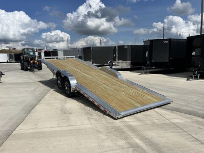 New NEW 2026 H&H Speedloader 14K 102" wide ALUMINUM 24’ POWER TILTbed flatbed Trailer