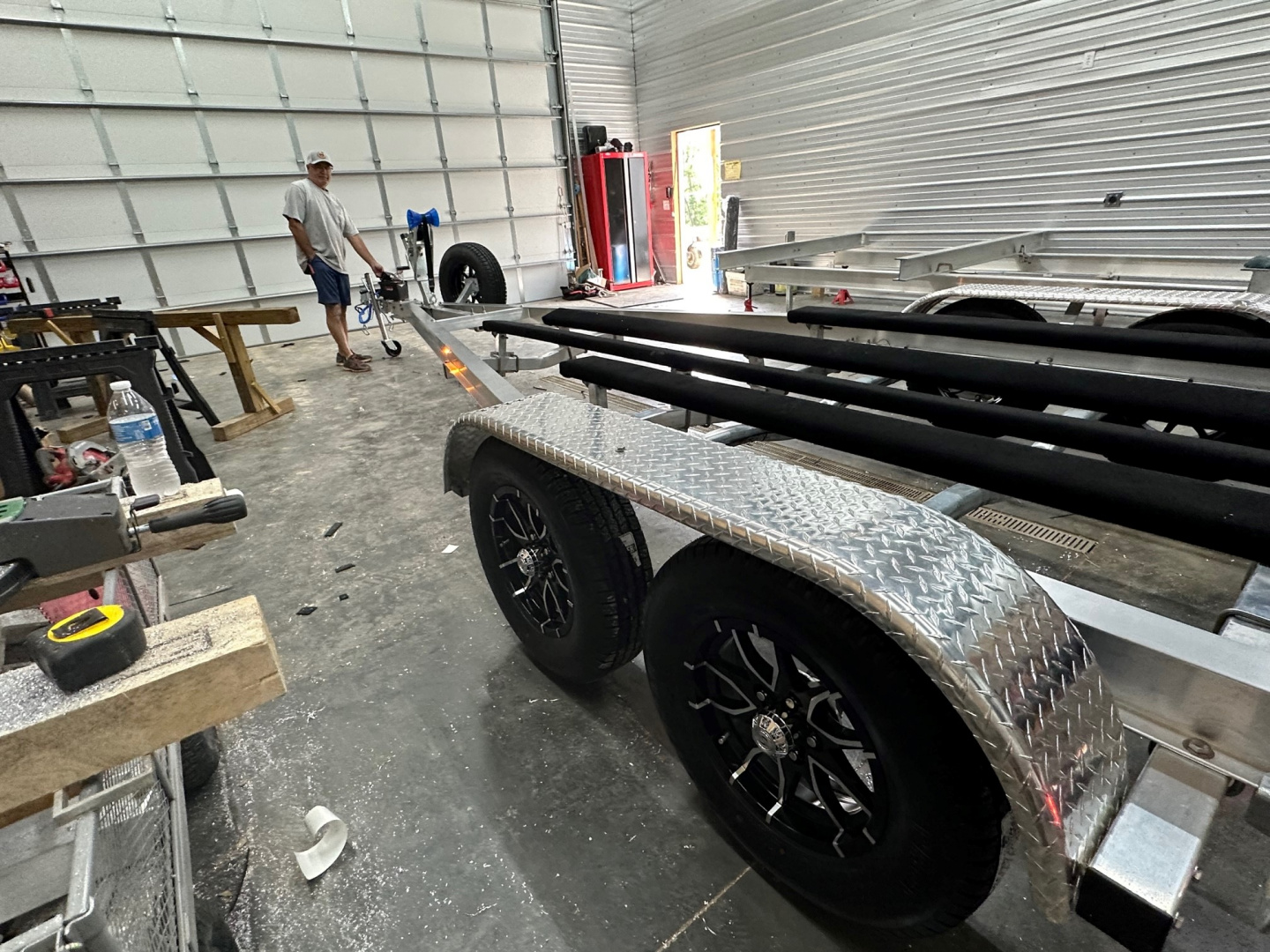 New 2027 WaterMade Boat Trailers WM19-21 BASS + Boat Trailer