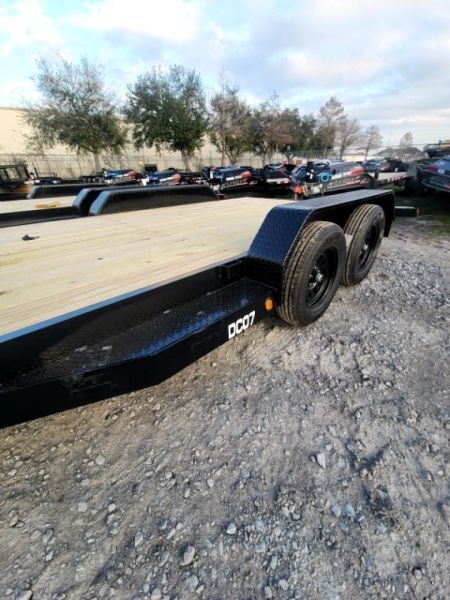 New 2026 Top Hat Trailers DC07 - 18X83-7E-R Car Hauler