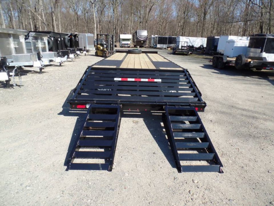 7×19 Equipment Flatbed Trailer photo 5