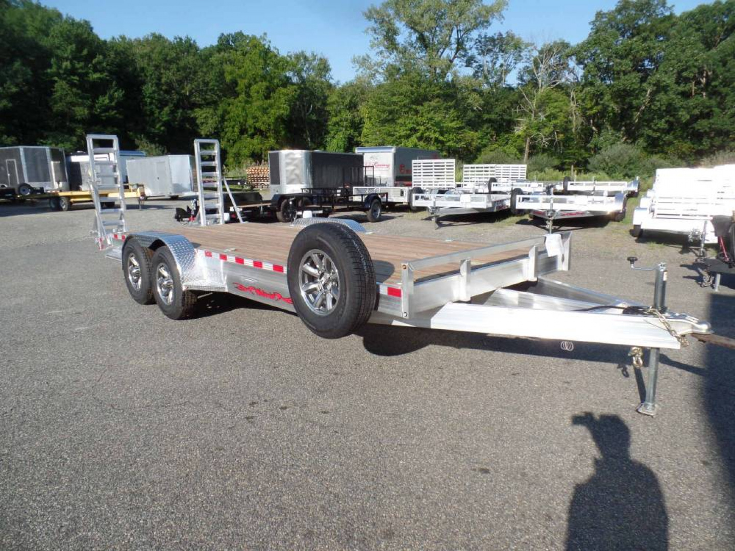 7×20 Equipment Flatbed Trailer