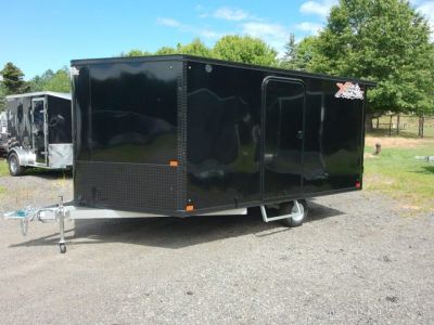 New 2026 Nitro EXAMPLE/ NITRO ELEVATION 8.5X12+V nose Single Axle Snowmobile Trailer