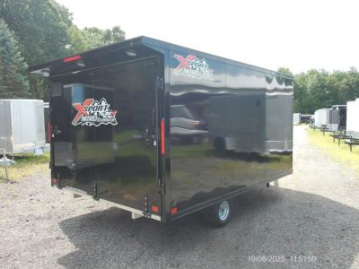 New 2026 Nitro EXAMPLE/ NITRO ELEVATION 8.5X12+V nose Single Axle Snowmobile Trailer