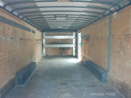 Used RENTAL UNIT / USED 8.5X24 Heavy Duty Enclosed Landscape Trailer, 9,990 lb. GVWR, just serviced. Ready to go to work. ID#068805 SALE $8,500